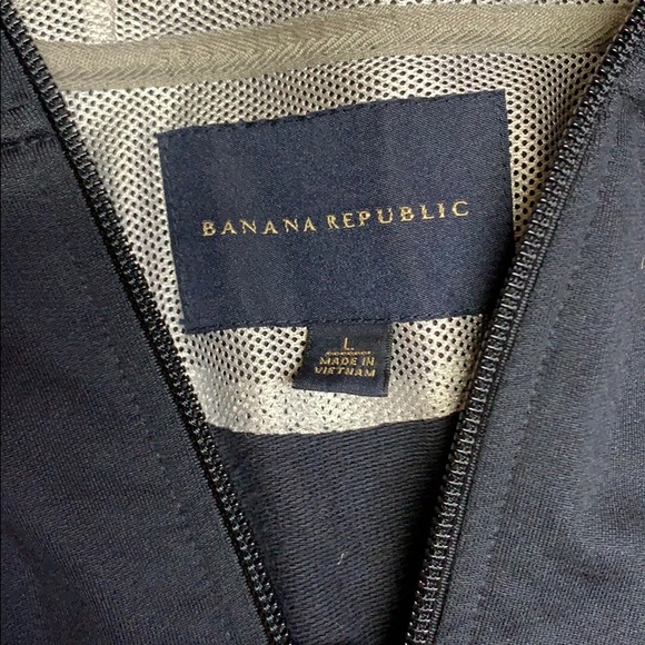 Banana Republic navy blue hoodie L - Picture 4 of 5